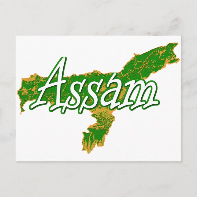 Assam Postcard (Front)