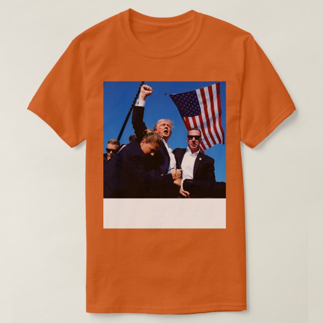 Assassination Attempt Fight T-Shirt (Design Front)