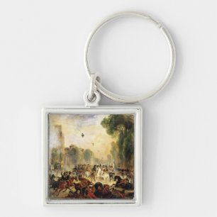 Assassination Attempt on King Louis-Philippe Key Ring