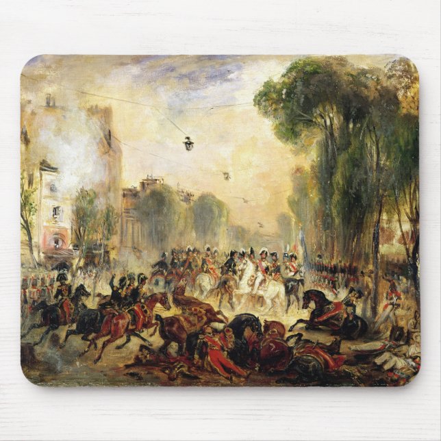 Assassination Attempt on King Louis-Philippe Mouse Mat (Front)