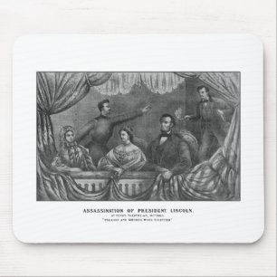 Assassination of President Lincoln Mouse Mat