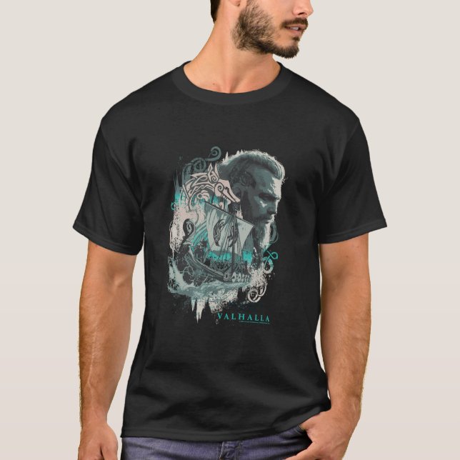 Assassin'S Creed Valhalla Boat Mashup T-Shirt (Front)