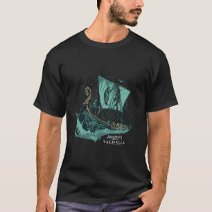 Assassin'S Creed Valhalla Long Boat T-Shirt