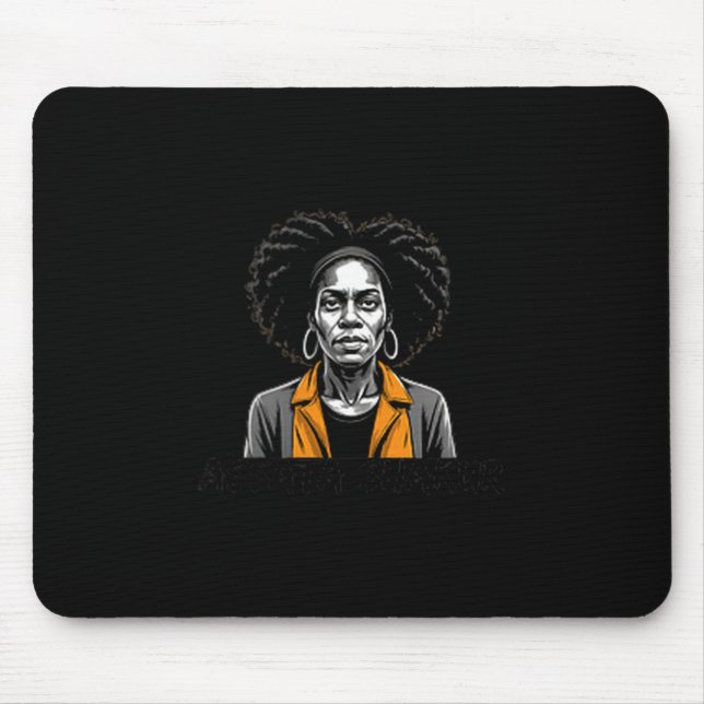 Assata shakur justi  mouse mat (Front)