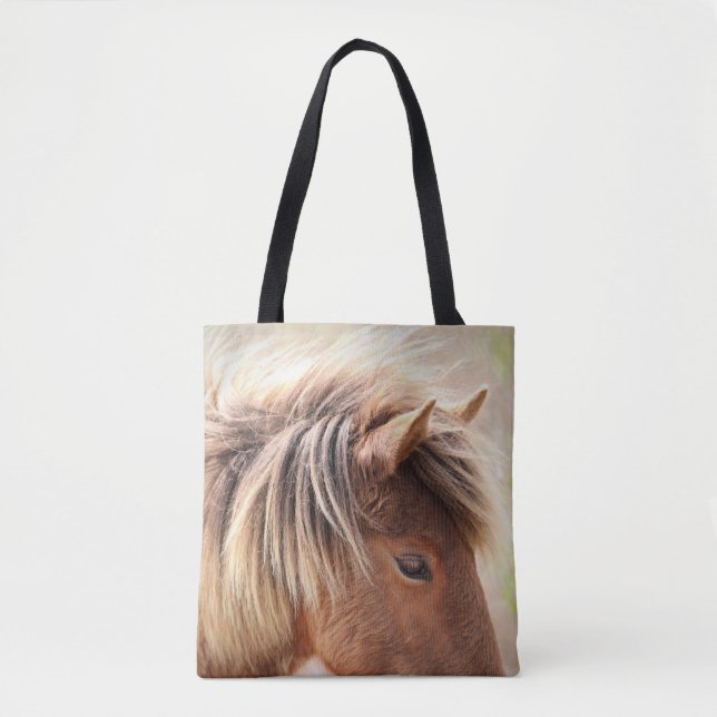 Assateage Wild Horse Tote Bag (Front)