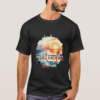 Assateague Island Coastal Sunset View T-Shirt