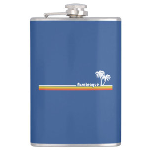 Assateague Island, Maryland Hip Flask