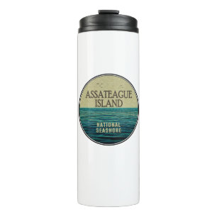 Assateague Island National Seashore Ocean Birds Thermal Tumbler