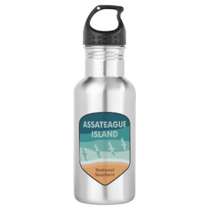 Assateague Island National Seashore Seagulls 532 Ml Water Bottle