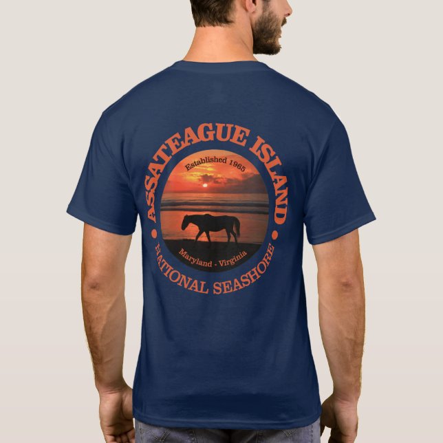 Assateague Island National Seashore T-Shirt (Back)