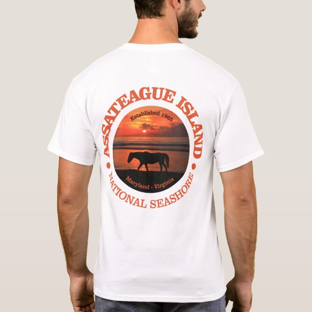 Assateague Island National Seashore T-Shirt (Back)