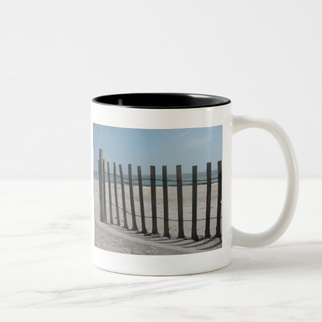 Assateague Island National Seashore Two-Tone Coffee Mug (Right)