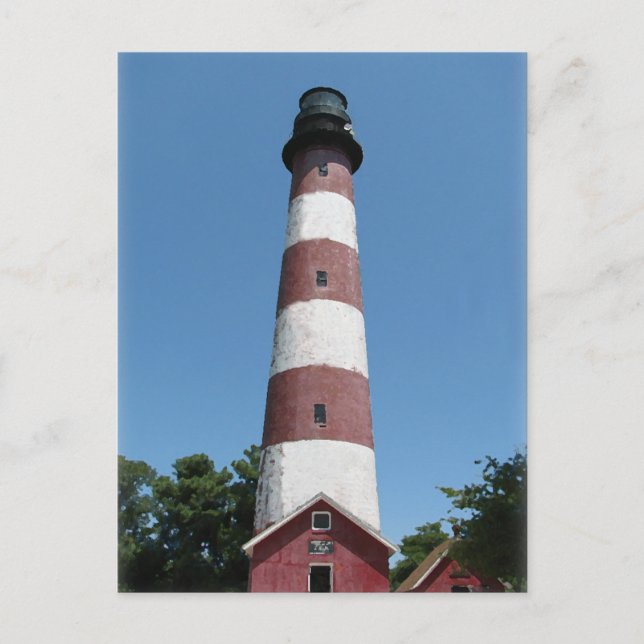 Assateague Lighthouse Postcard (Front)