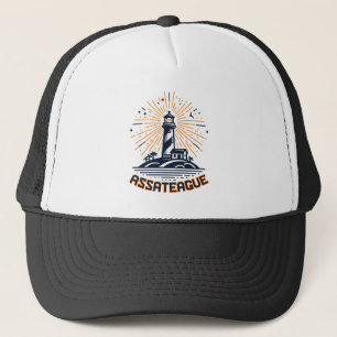 Assateague Virginia Lighthouse Sunrise Trucker Hat