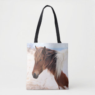 Assateague Wild Horse Tote Bag