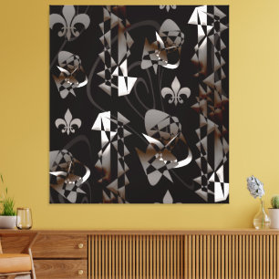 Assault on the Medieval Castle 4 Canvas Print