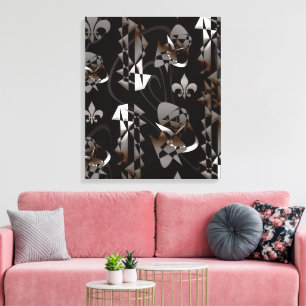 Assault on the Medieval Castle 4 Canvas Print