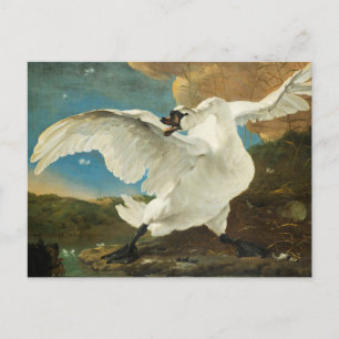 Asselijn's The Threatened Swan Postcard