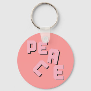 Assemble Peace Keychain
