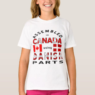 Assembled in Canada Using Danish Parts Girl's T-Shirt