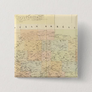Assembly Map of Europe 15 Cm Square Badge