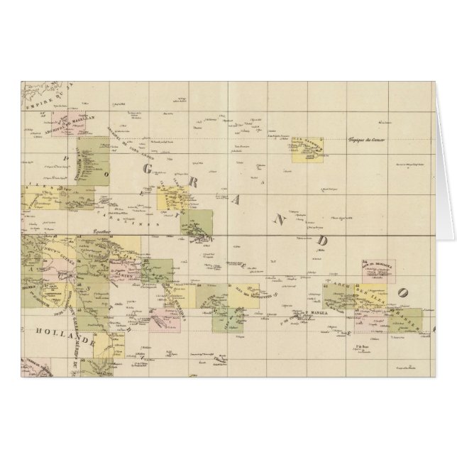 Assembly Map of Oceania (Front Horizontal)