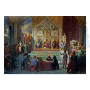 Assembly of Crusaders in Ptolemais in 1148, 1840