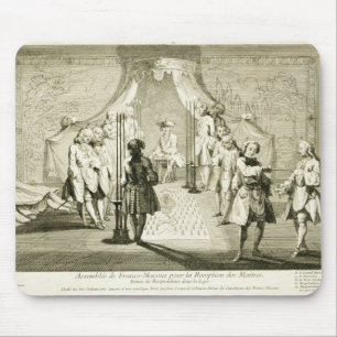 Assembly of Free Masons for the Initiation of a Ma Mouse Mat