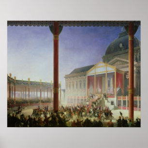 Assembly of the Champ de Mai, 1st June 1815 Poster