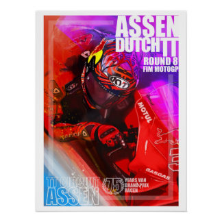 Assen, Dutch TT poster by Murraymoto