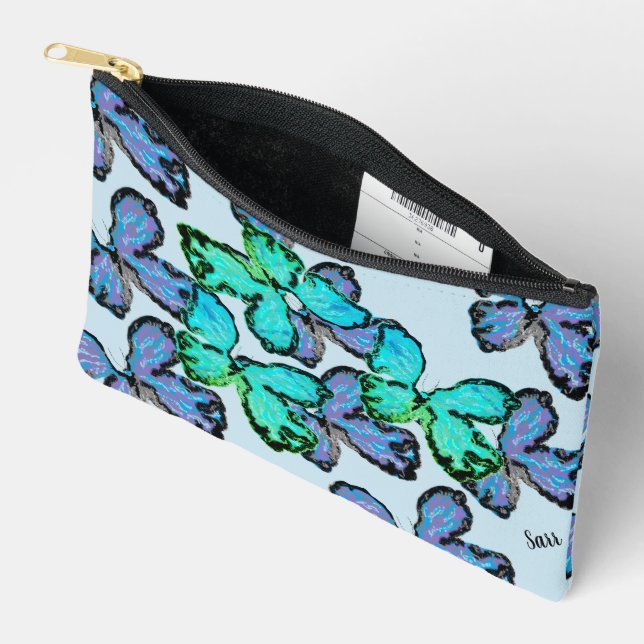 Assesory Pouch : Free As A Butterfly (Open)