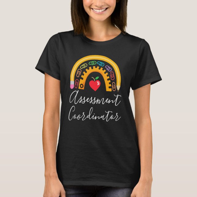 Assessment Coordinator Squad Testing Team Team Sch T-Shirt (Front)