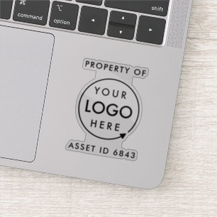 Asset ID Logo Property of Company Business