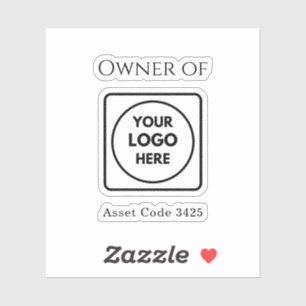 Asset ID Logo   Property of Company Label