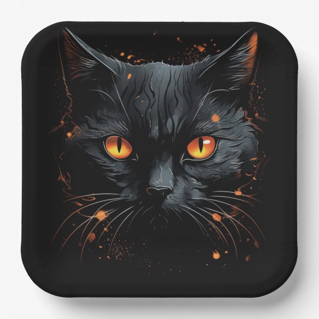 Assiettes en carton Legend of the Dark Specter Paper Plate (Front)