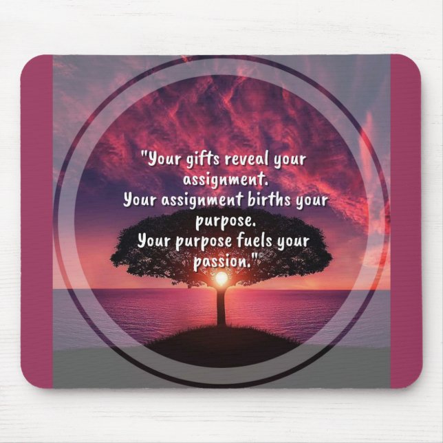 "Assignment" Mouse Pad (Front)