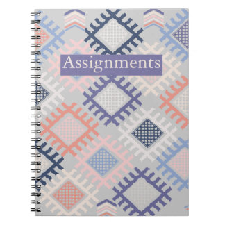 Assignments notebook