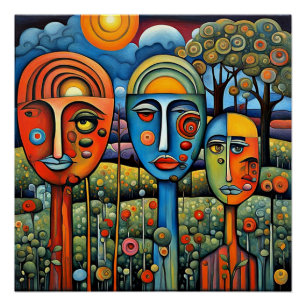 Assimilating into the Countryside Poster