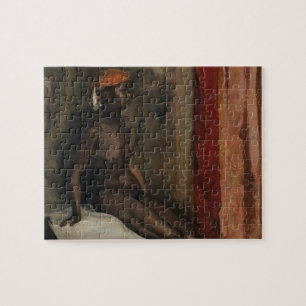 Assis Femme Africaine (Sitting African woman) Jigsaw Puzzle