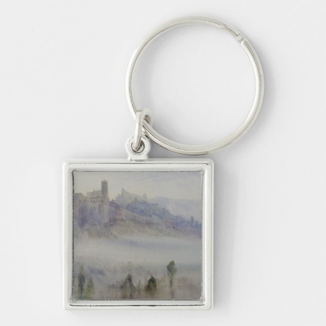 Assisi, Early Morning Key Ring (Front)