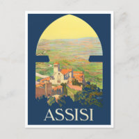 Assisi Italy vintage travel