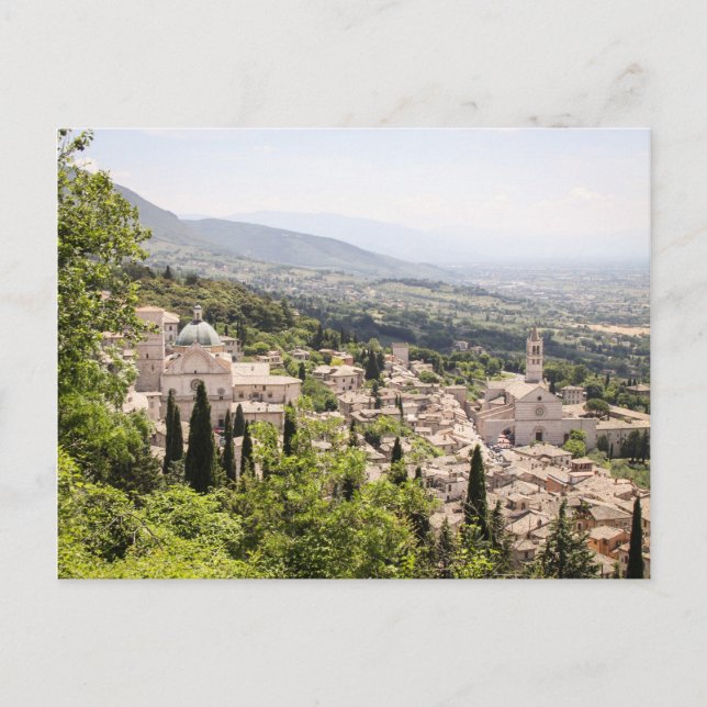 Assisi Overlook Postcard (Front)