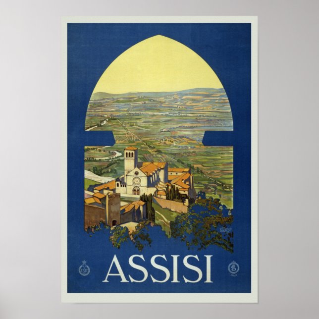 Assisi Perugia Italy Poster (Front)