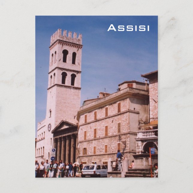 Assisi Postcard (Front)