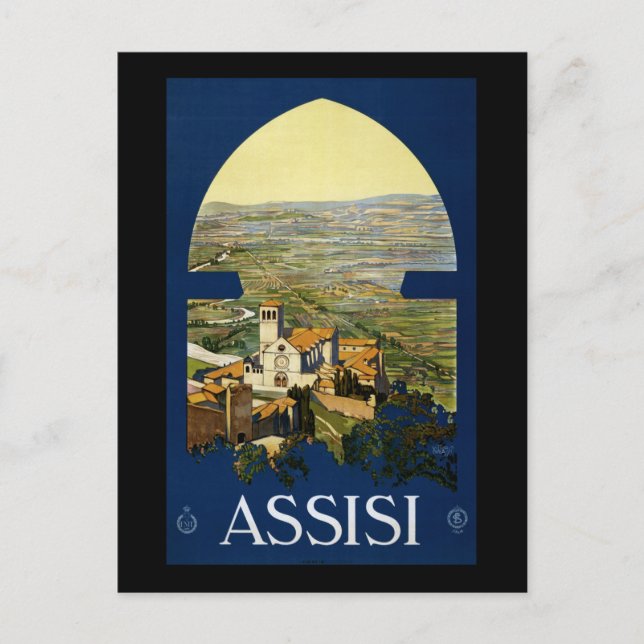 Assisi Postcard (Front)