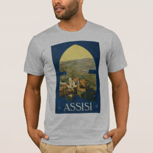Assisi Travel Poster T-Shirt