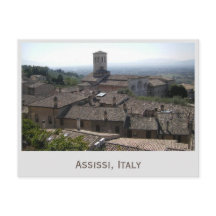 Assissi, Italy Photo Postcard