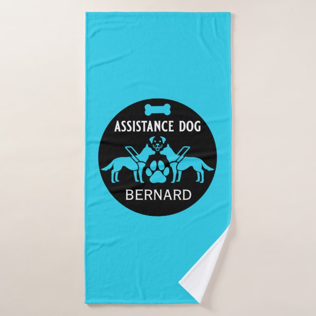 Assistance Dog Gifts Bath Towel (Bath Towel)