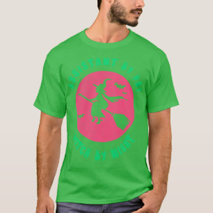Assistant By Day Witch By Night Funny Witch Party T-Shirt