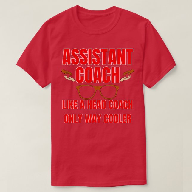 Assistant coach coach 3 T-Shirt (Design Front)